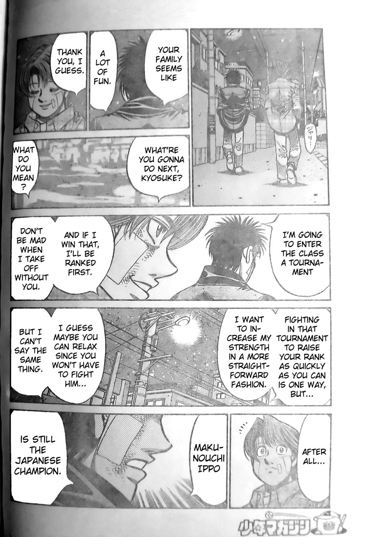 Read Hajime no Ippo Fighting Spirit EN Manga Online