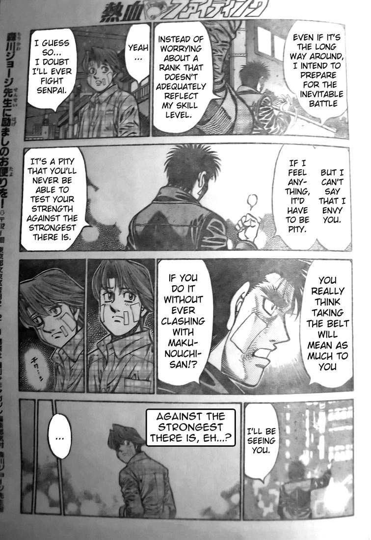 Read Hajime no Ippo Fighting Spirit EN Manga Online