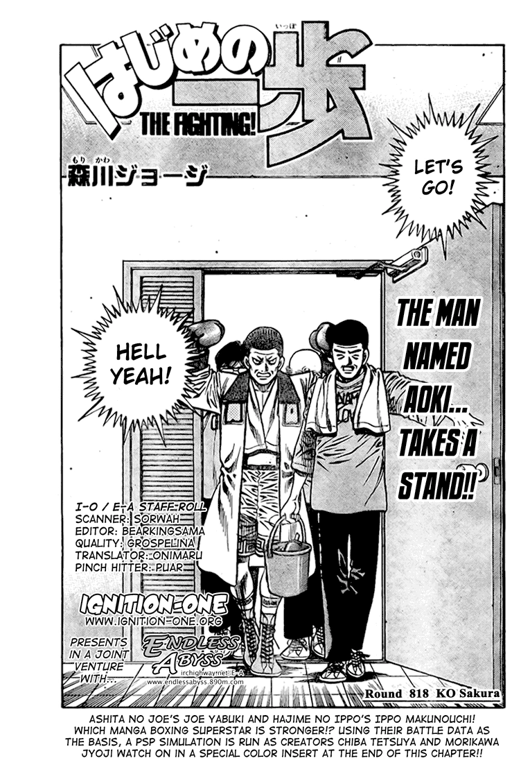 Read Hajime no Ippo Fighting Spirit EN Manga Online