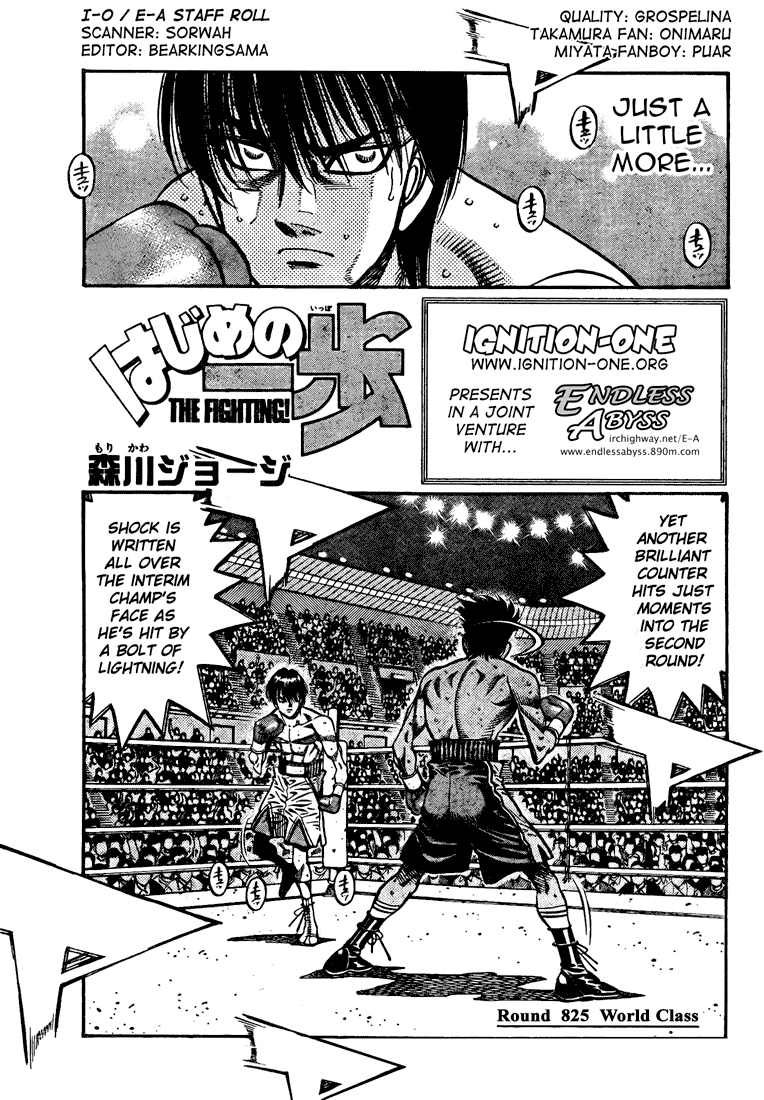 Read Hajime no Ippo Fighting Spirit EN Manga Online