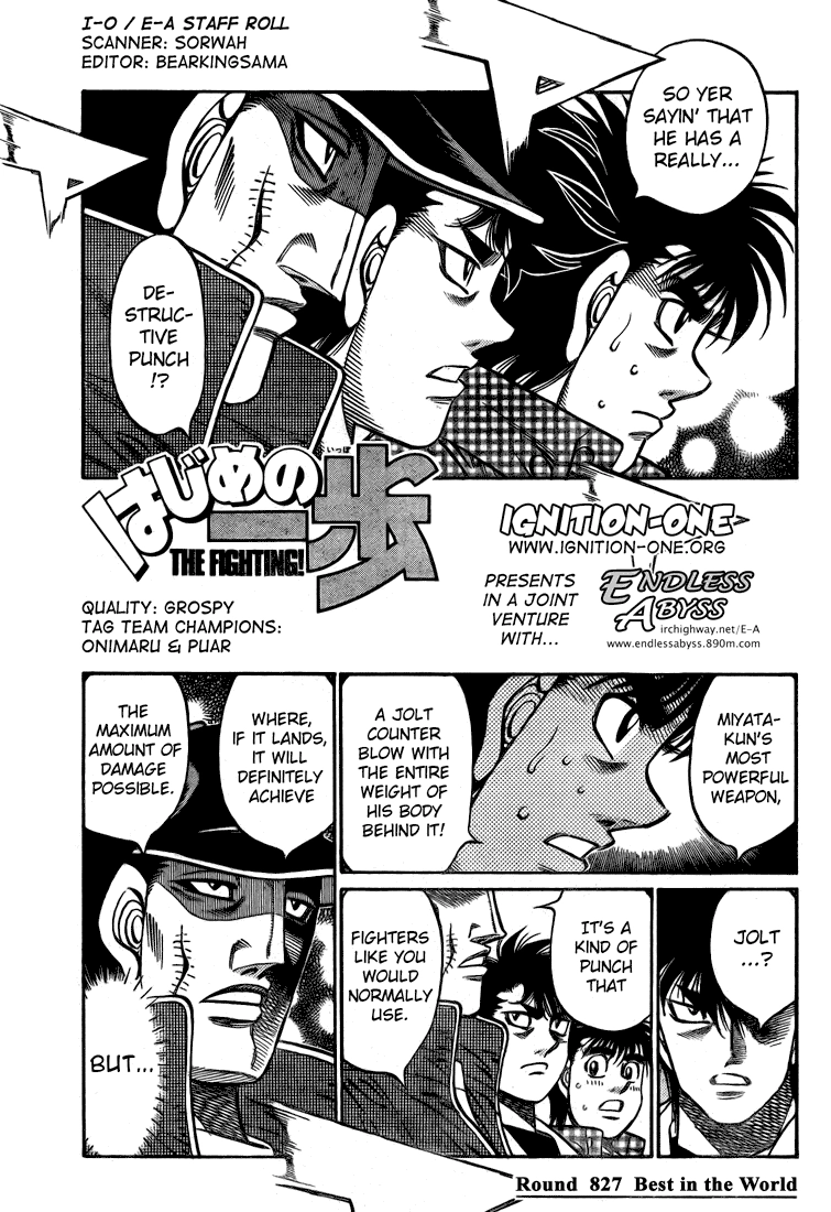 Read Hajime no Ippo Fighting Spirit EN Manga Online