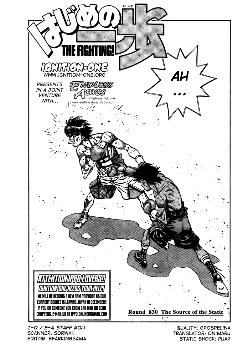 Read Hajime no Ippo Fighting Spirit EN Manga Online