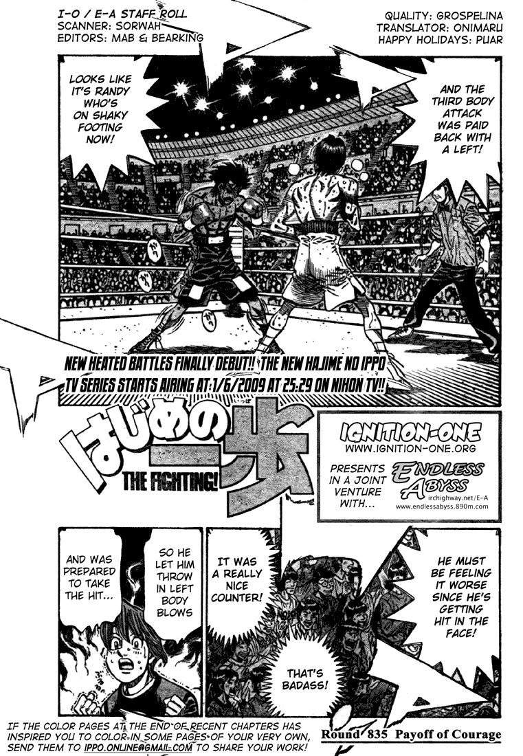 Read Hajime no Ippo Fighting Spirit EN Manga Online