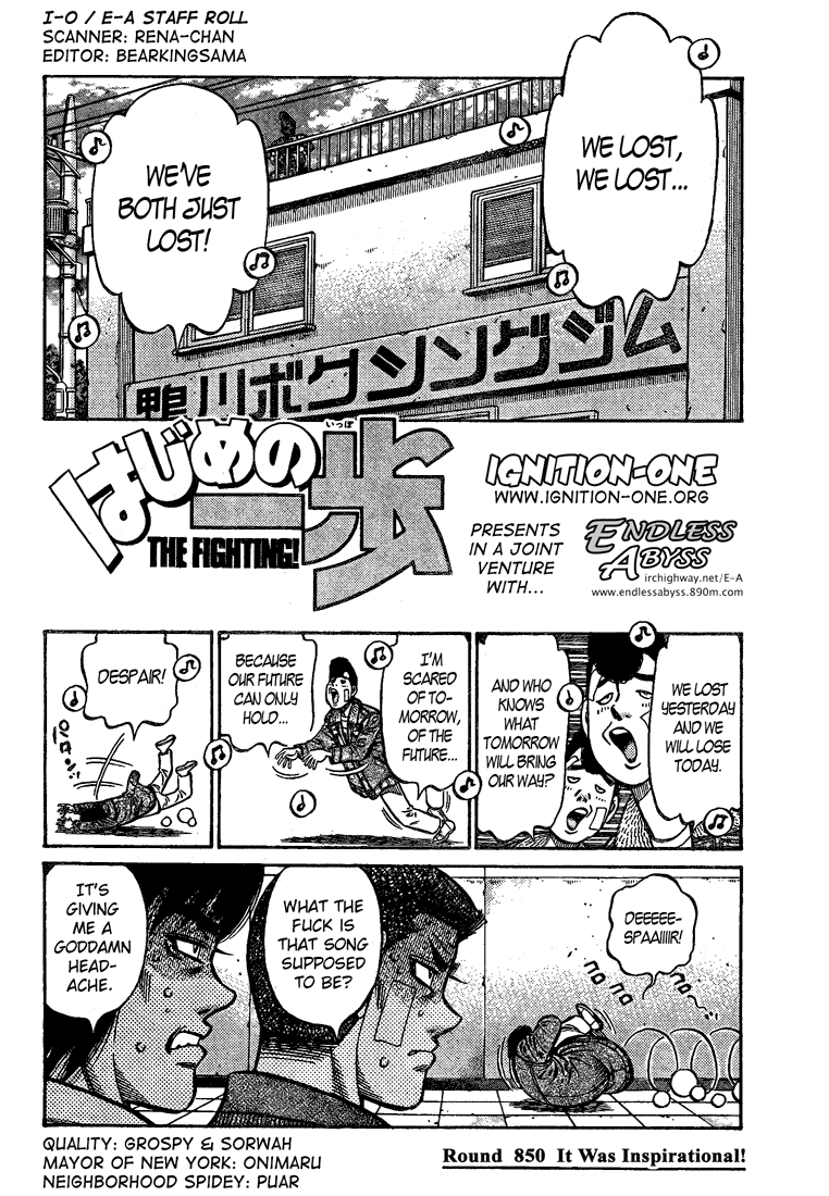 Read Hajime no Ippo Fighting Spirit EN Manga Online