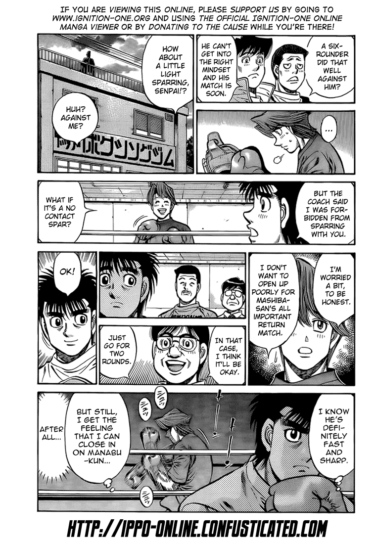 Read Hajime no Ippo Fighting Spirit EN Manga Online