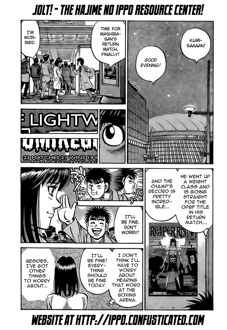 Read Hajime no Ippo Fighting Spirit EN Manga Online
