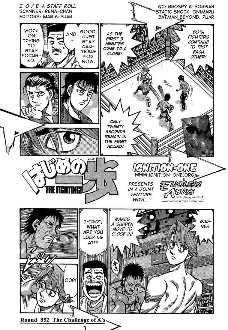 Read Hajime no Ippo Fighting Spirit EN Manga Online