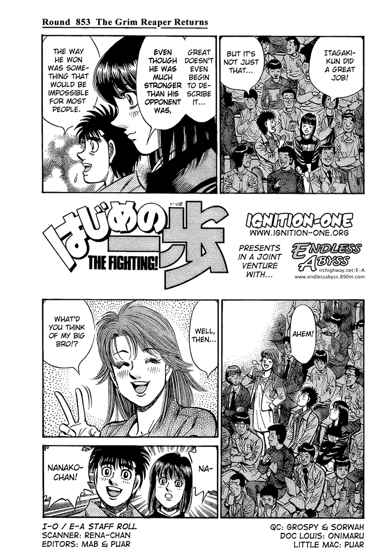 Read Hajime no Ippo Fighting Spirit EN Manga Online