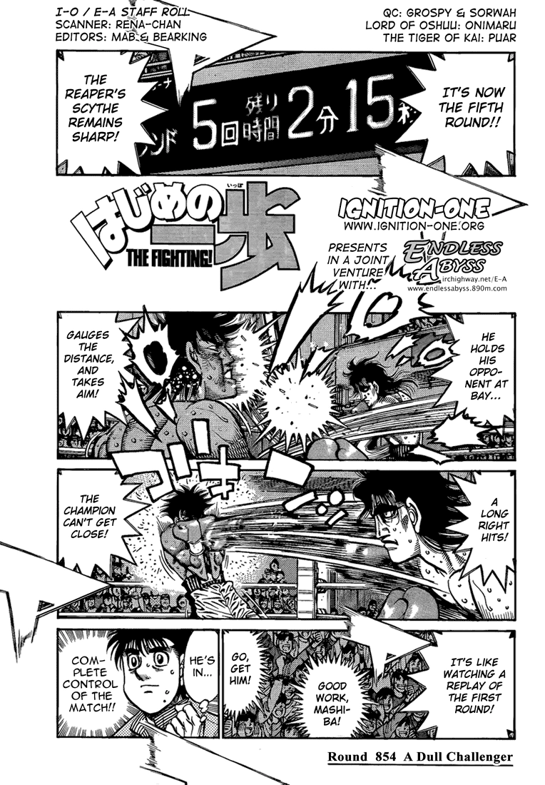 Read Hajime no Ippo Fighting Spirit EN Manga Online