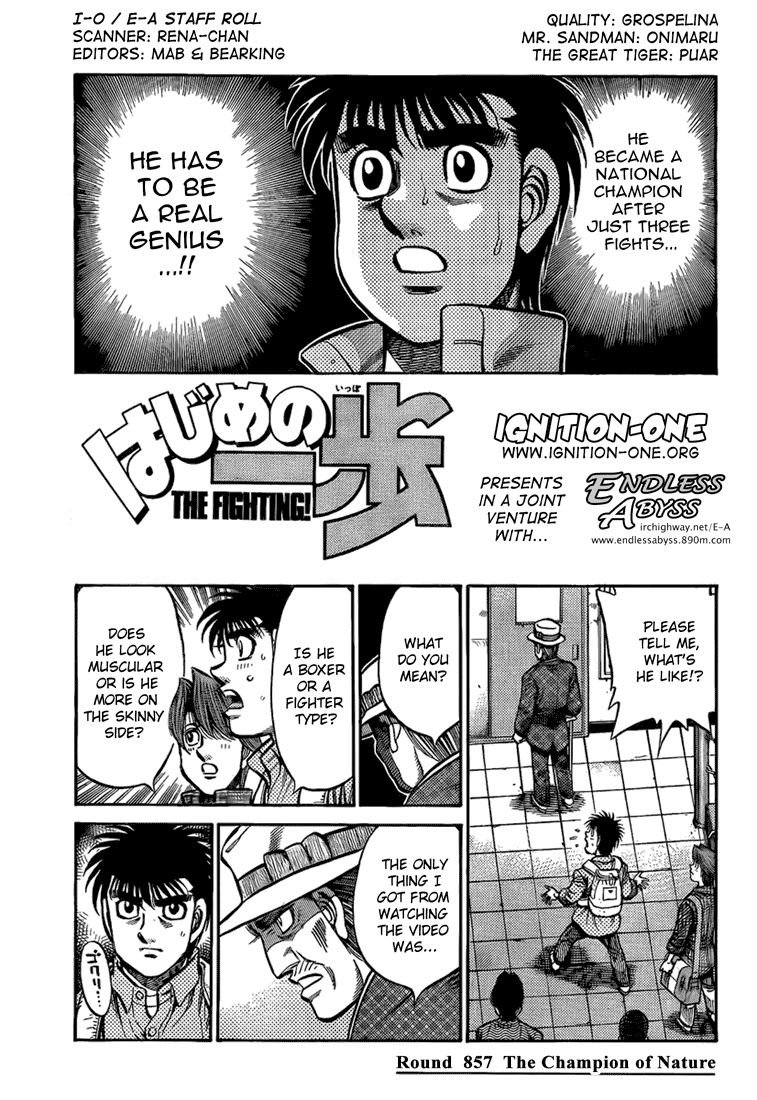 Read Hajime no Ippo Fighting Spirit EN Manga Online