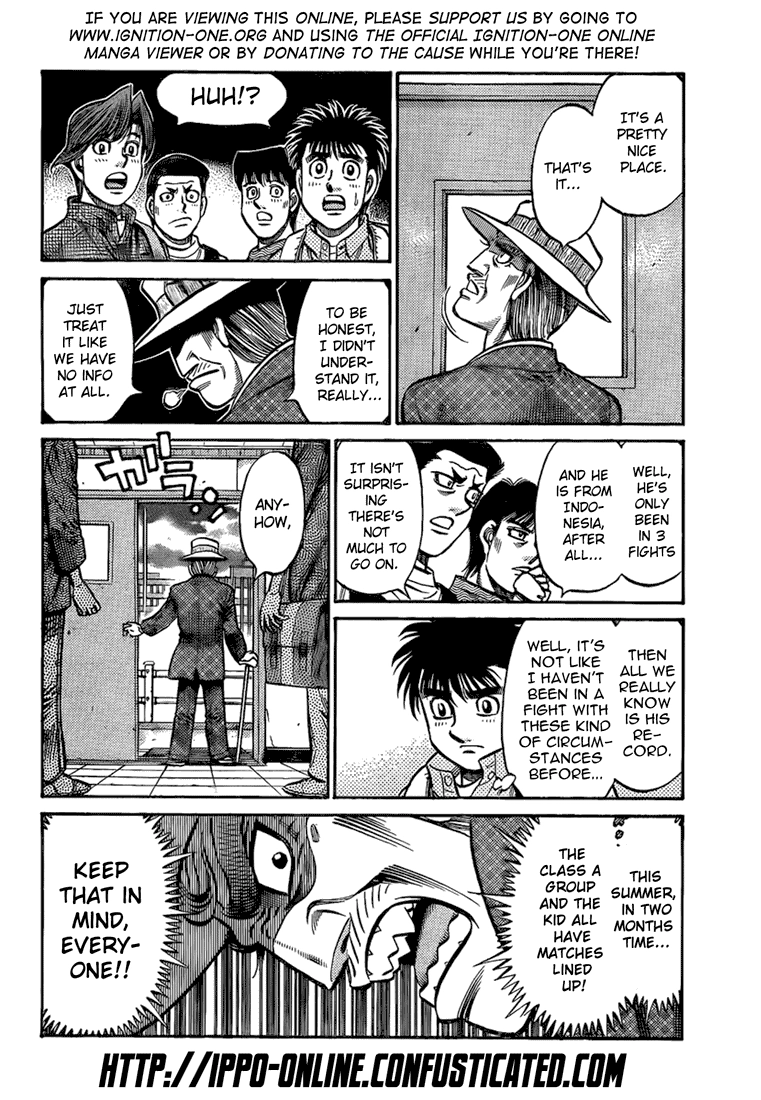 Read Hajime no Ippo Fighting Spirit EN Manga Online