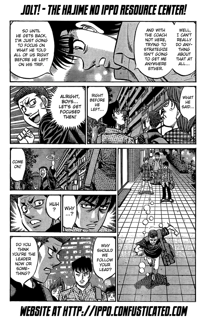 Read Hajime no Ippo Fighting Spirit EN Manga Online