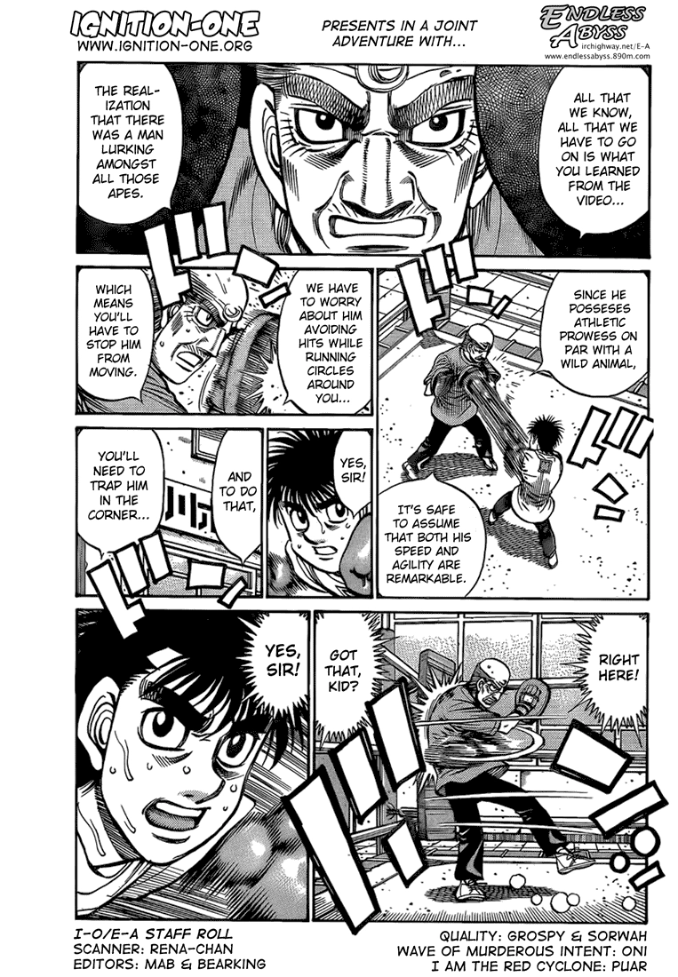 Read Hajime no Ippo Fighting Spirit EN Manga Online