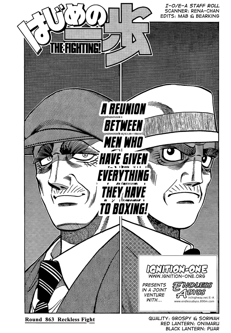 Read Hajime no Ippo Fighting Spirit EN Manga Online