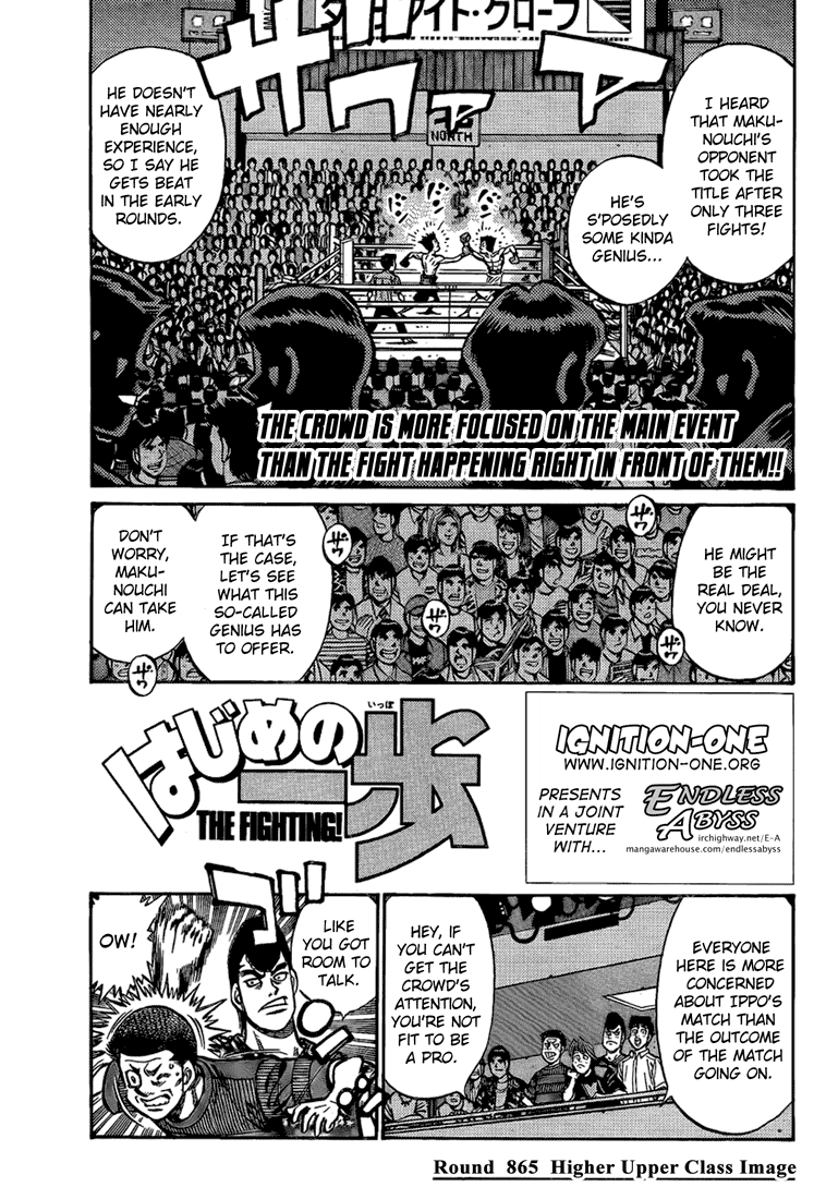 Read Hajime no Ippo Fighting Spirit EN Manga Online