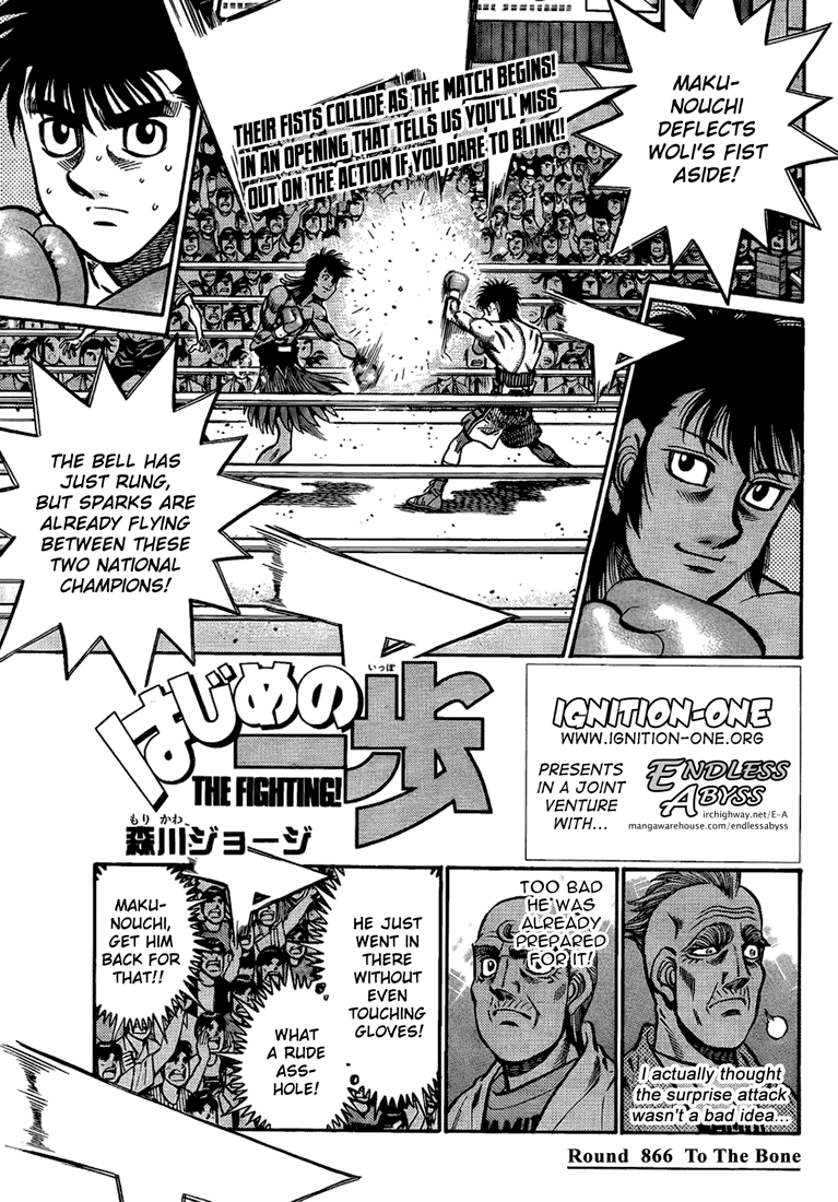 Read Hajime no Ippo Fighting Spirit EN Manga Online