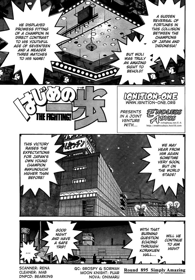 Read Hajime no Ippo Fighting Spirit EN Manga Online
