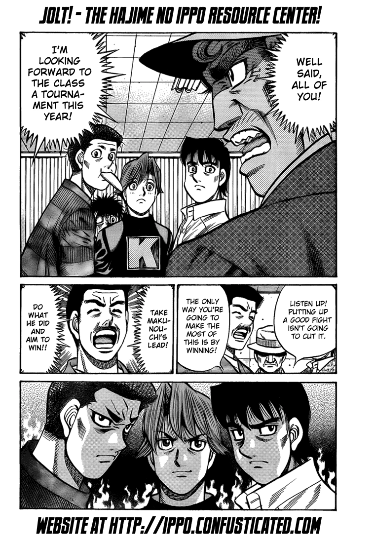 Read Hajime no Ippo Fighting Spirit EN Manga Online