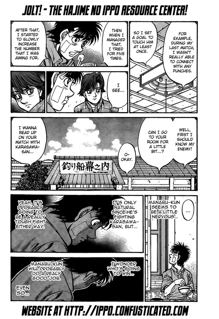 Read Hajime no Ippo Fighting Spirit EN Manga Online