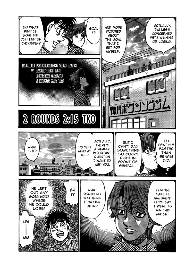 Read Hajime no Ippo Fighting Spirit EN Manga Online