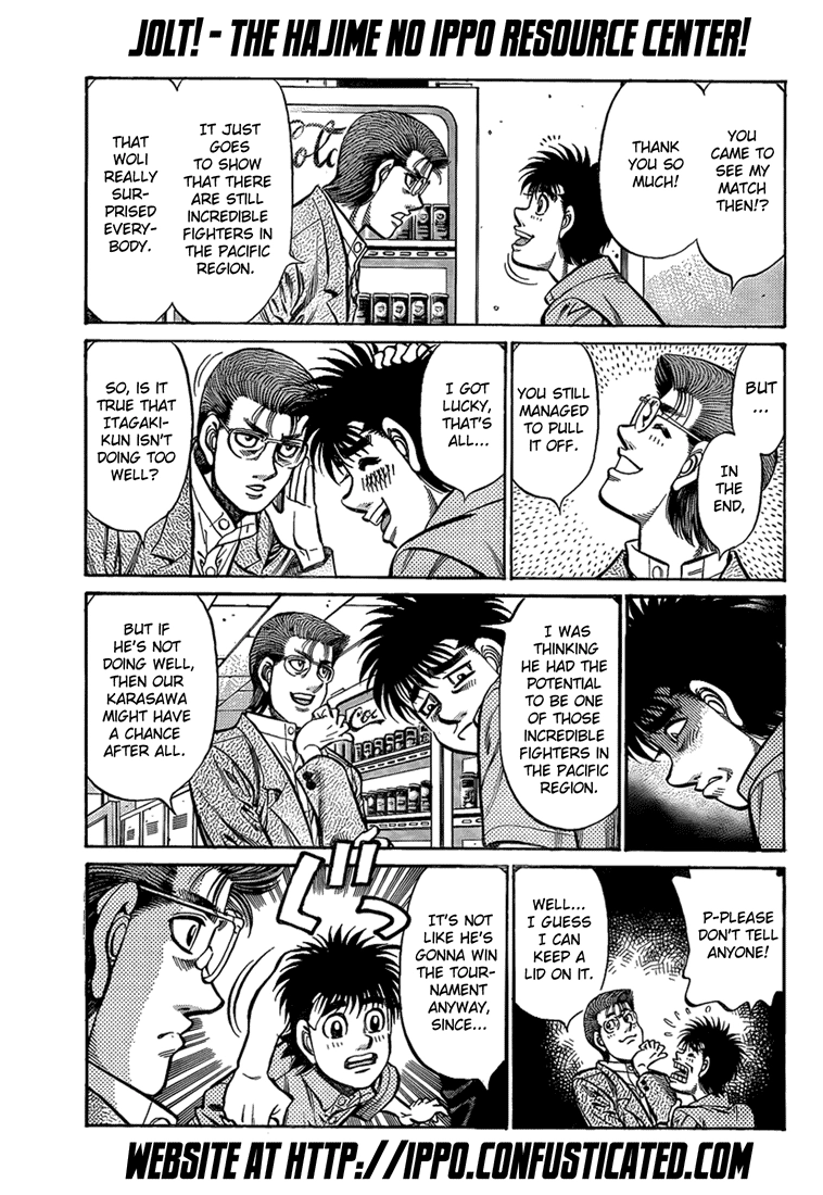 Read Hajime no Ippo Fighting Spirit EN Manga Online