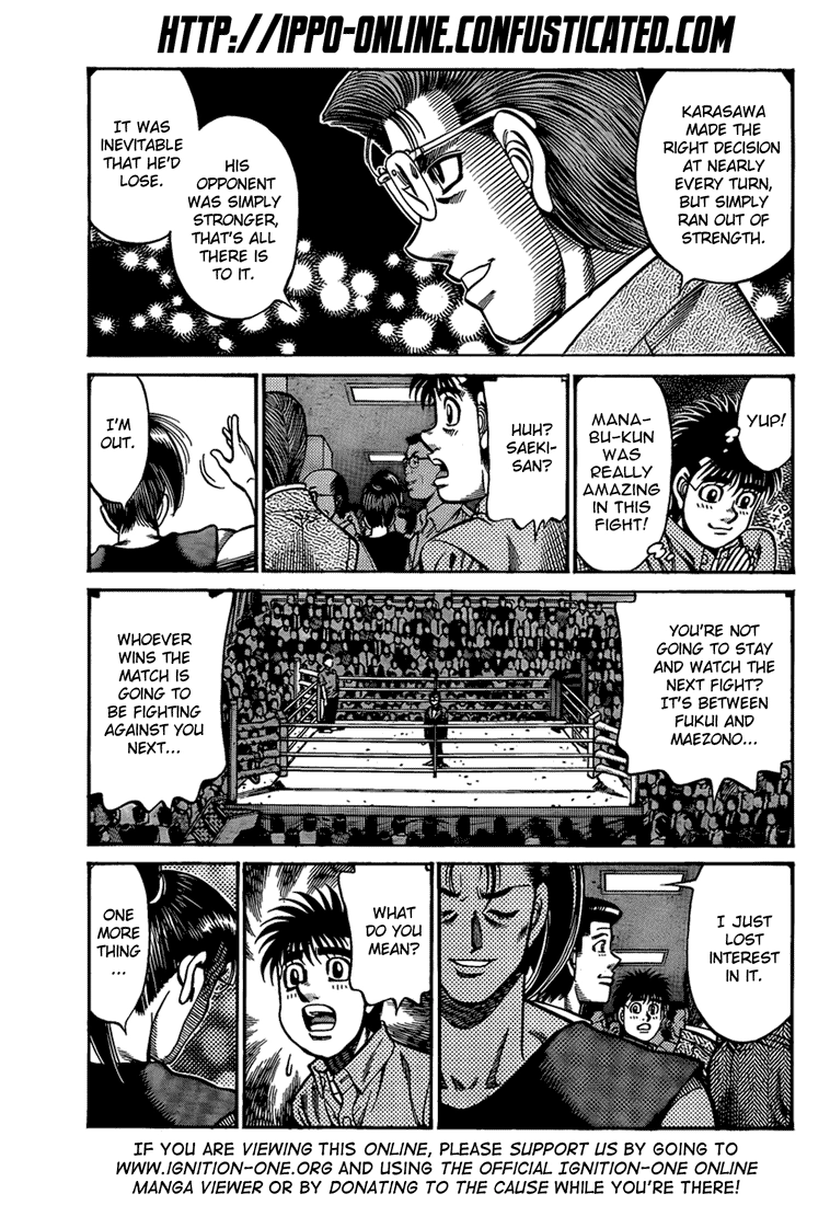 Read Hajime no Ippo Fighting Spirit EN Manga Online