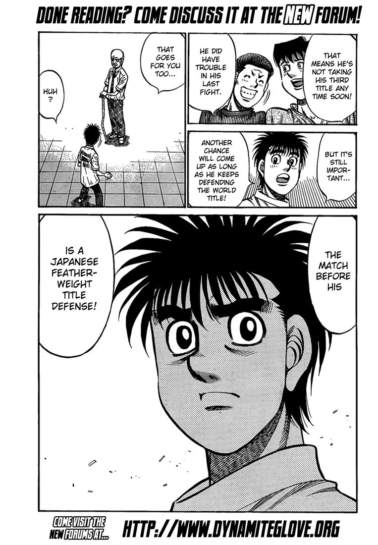 Read Hajime no Ippo Fighting Spirit EN Manga Online