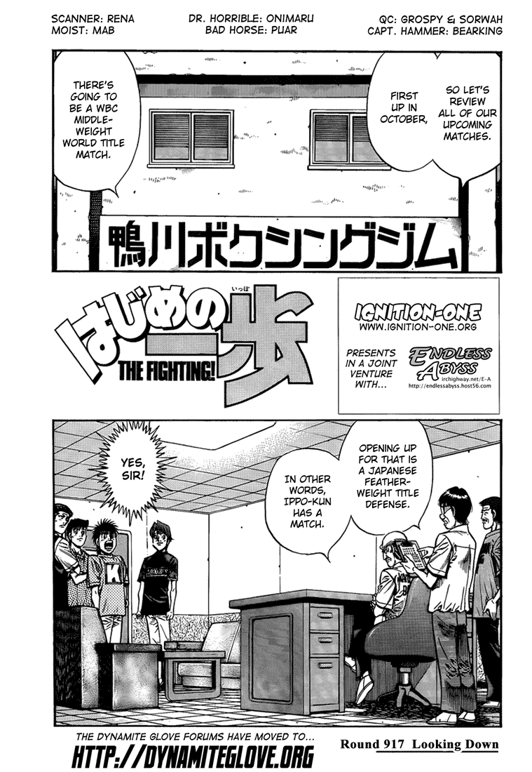 Read Hajime no Ippo Fighting Spirit EN Manga Online