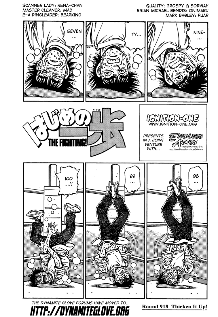 Read Hajime no Ippo Fighting Spirit EN Manga Online