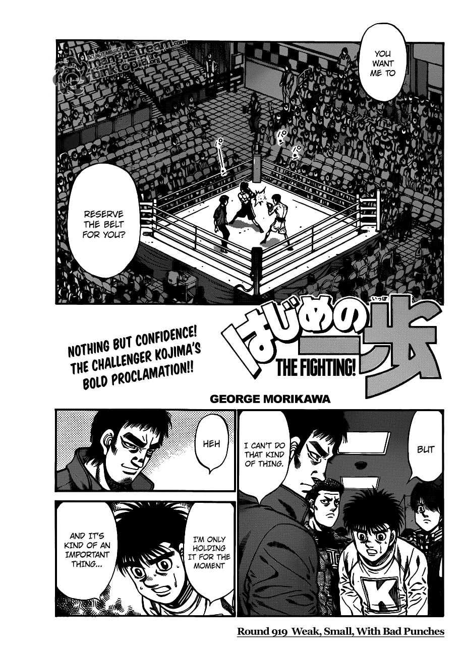 Read Hajime no Ippo Fighting Spirit EN Manga Online