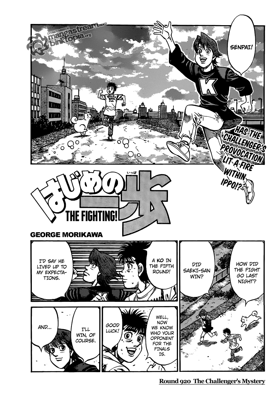 Read Hajime no Ippo Fighting Spirit EN Manga Online