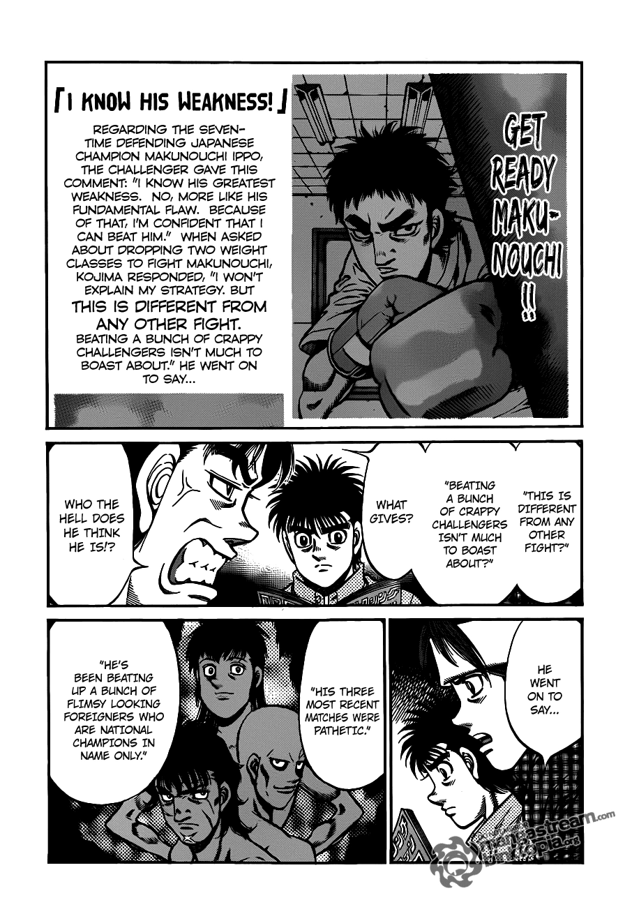 Read Hajime no Ippo Fighting Spirit EN Manga Online