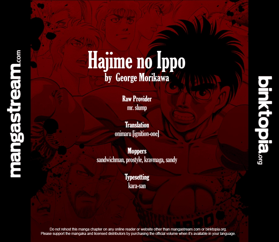 Read Hajime no Ippo Fighting Spirit EN Manga Online