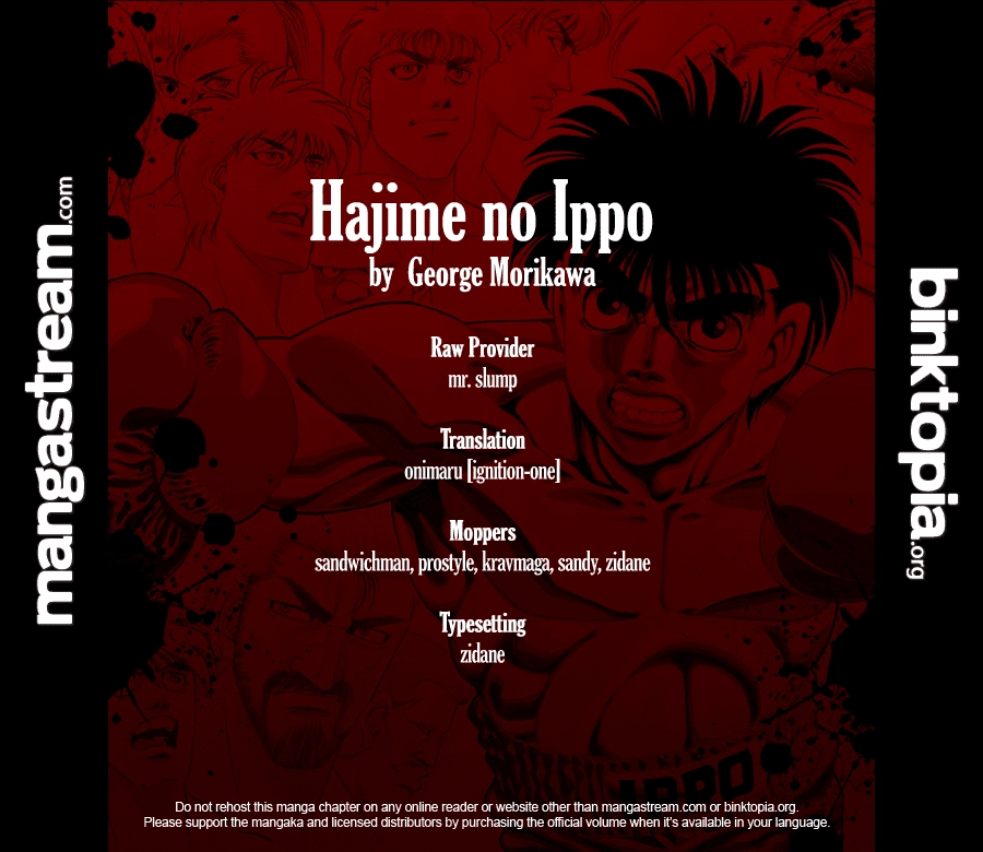 Read Hajime no Ippo Fighting Spirit EN Manga Online