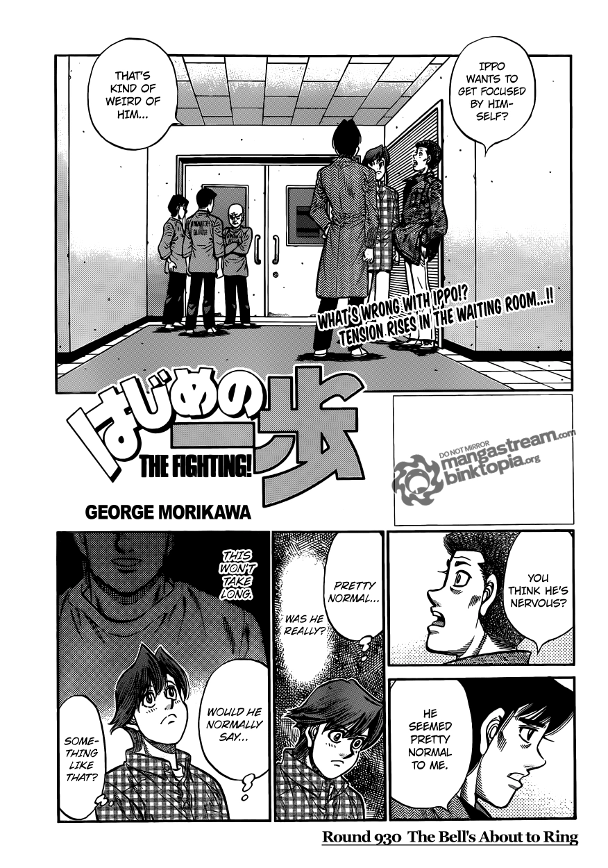 Read Hajime no Ippo Fighting Spirit EN Manga Online
