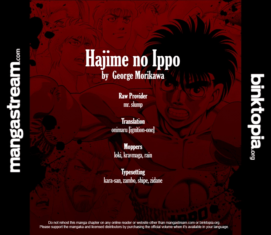 Read Hajime no Ippo Fighting Spirit EN Manga Online