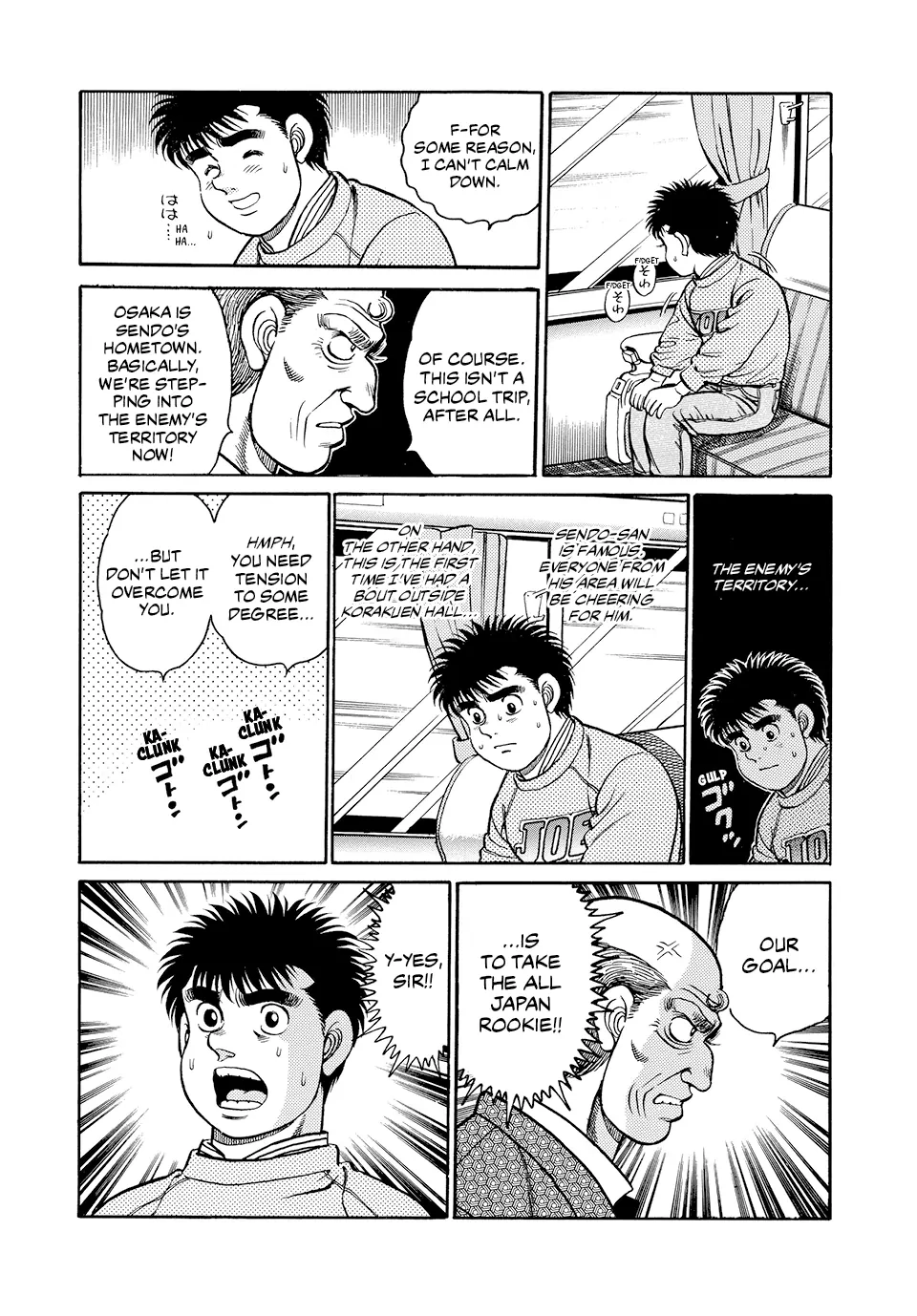 Read Hajime no Ippo Fighting Spirit EN Manga Online