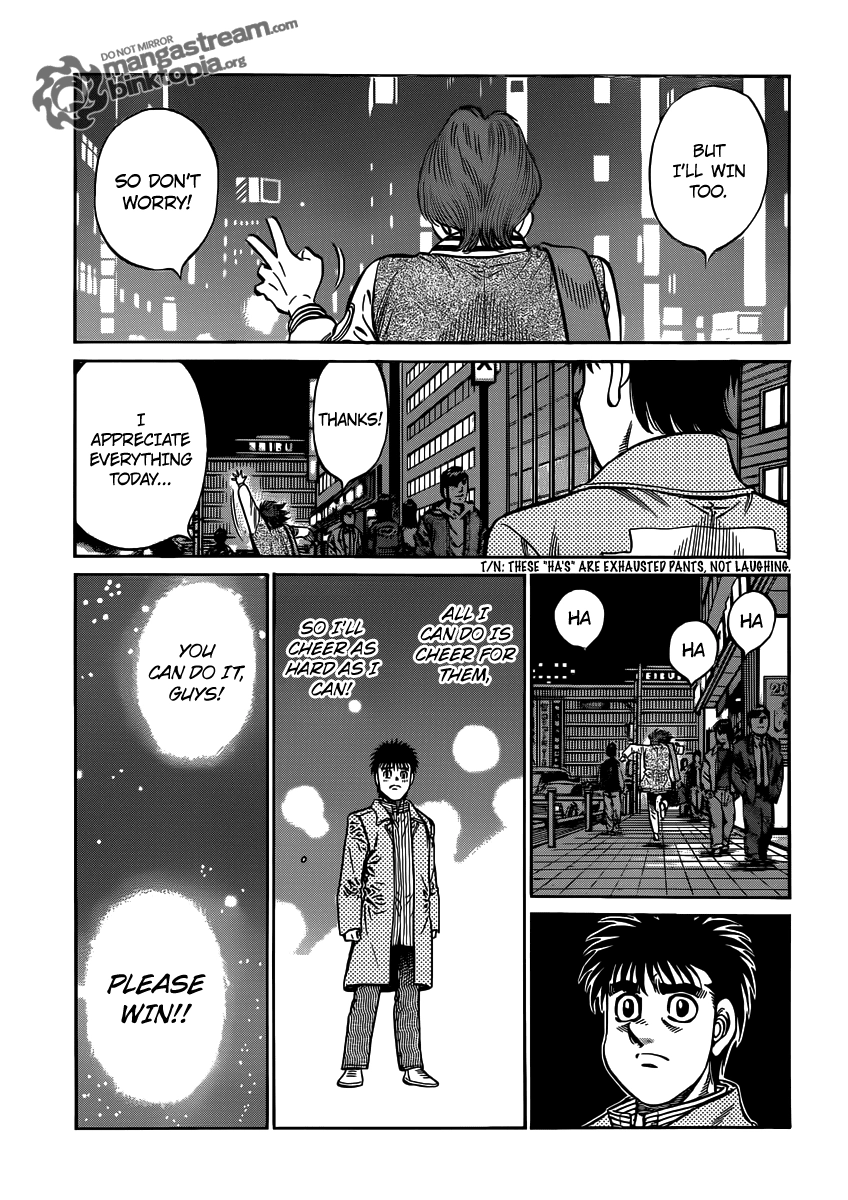 Read Hajime no Ippo Fighting Spirit EN Manga Online