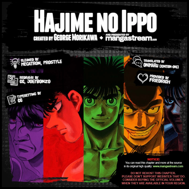 Read Hajime no Ippo Fighting Spirit EN Manga Online