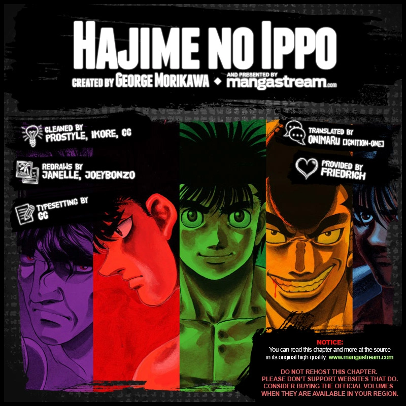 Read Hajime no Ippo Fighting Spirit EN Manga Online
