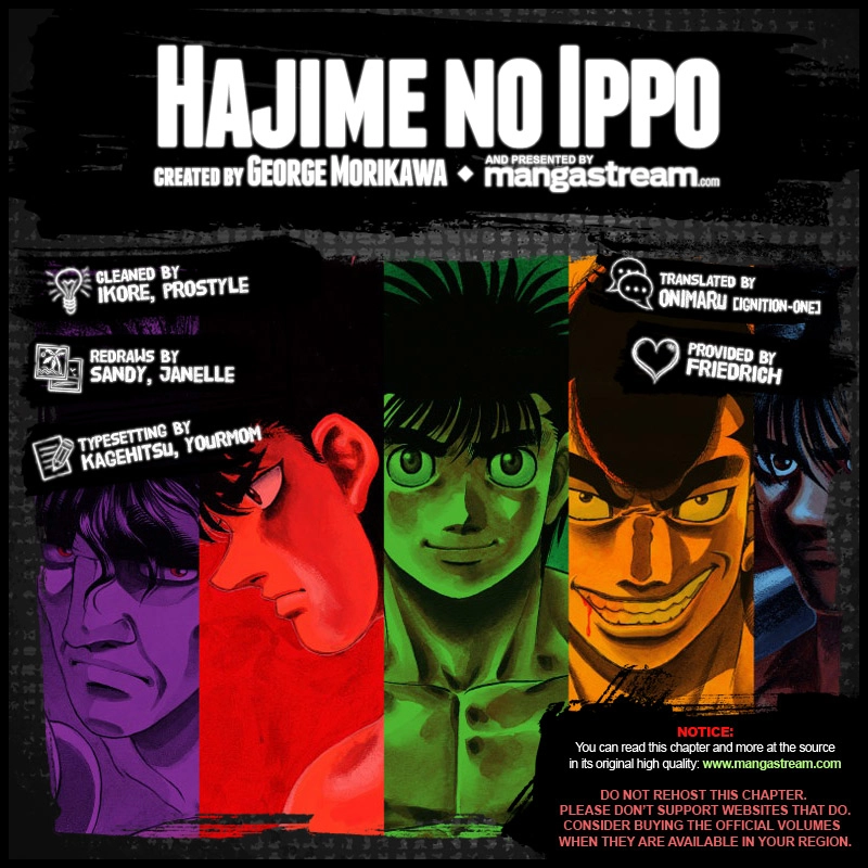 Read Hajime no Ippo Fighting Spirit EN Manga Online