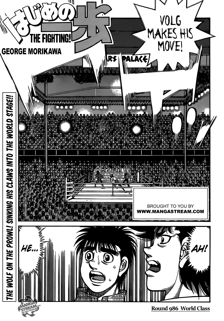 Read Hajime no Ippo Fighting Spirit EN Manga Online