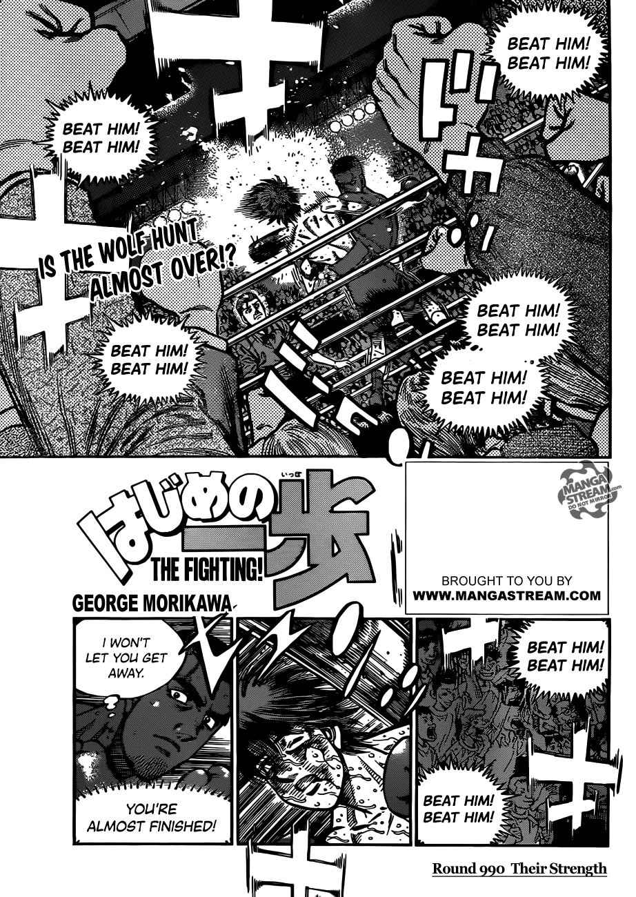 Read Hajime no Ippo Fighting Spirit EN Manga Online