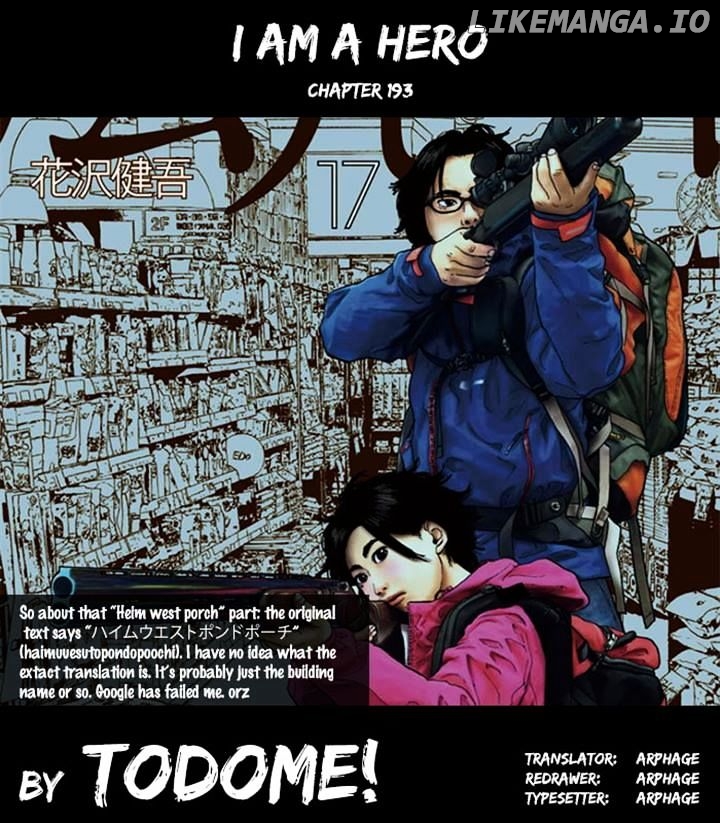 Read I Am A Hero EN Manga Online