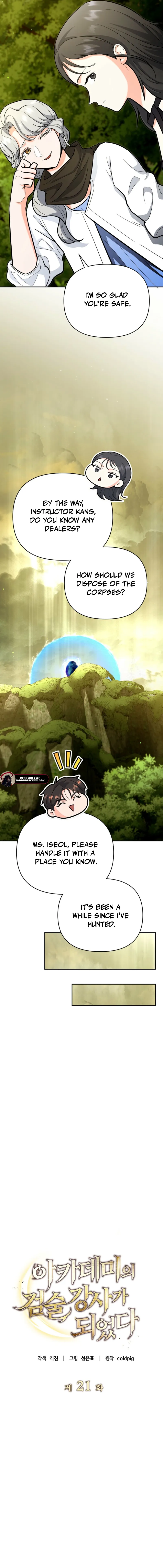 Read I Became a Swordsmanship Instructor at the Academy EN Manga Online