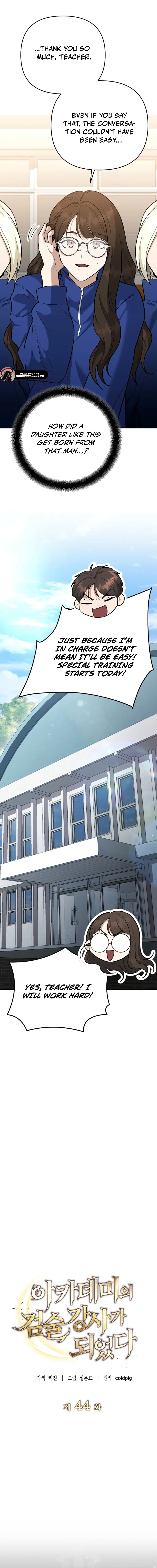 Read I Became a Swordsmanship Instructor at the Academy EN Manga Online