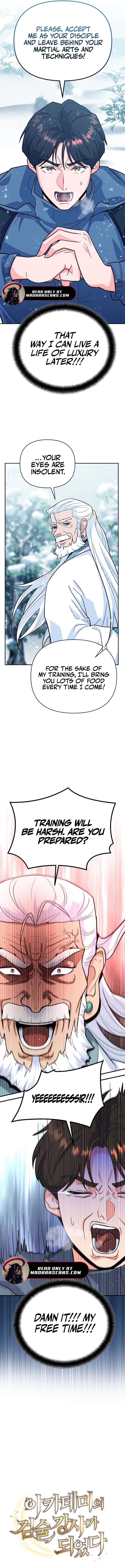 Read I Became a Swordsmanship Instructor at the Academy EN Manga Online