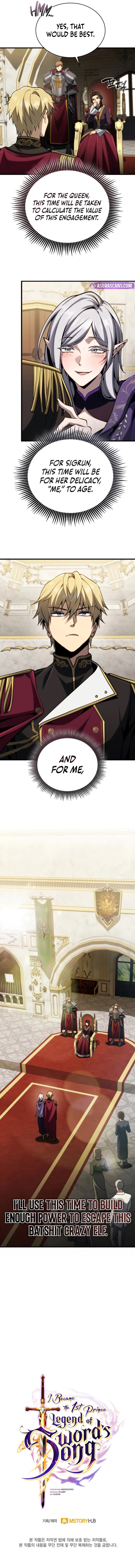 Read I Became the First Prince Legend of Sword’s Song EN Manga Online