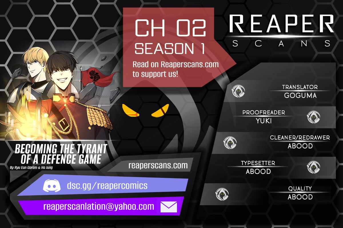 Read I Became the Tyrant of a Defence Game EN Manga Online