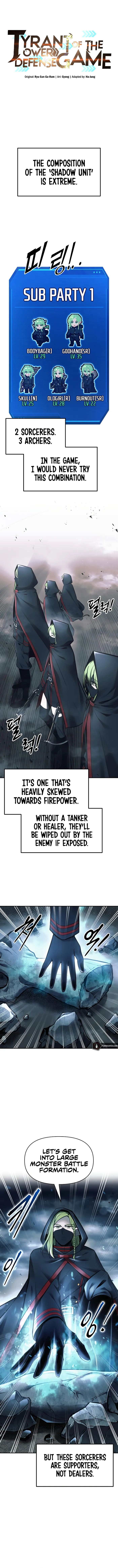 Read I Became the Tyrant of a Defence Game EN Manga Online